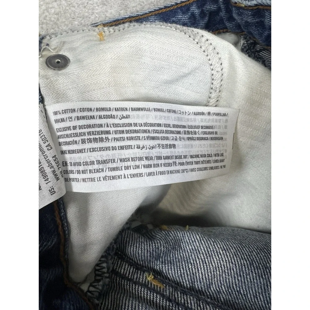 Abercrombie and Fitch‎ Women's Annie High Rise Shorts Blue Size 00